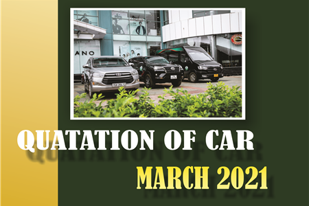 PRICE LIST OF LEXICO VEHICLES - MARCH 2021