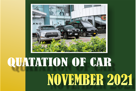 PRICE LIST OF LEXICO VEHICLES -NOVEMBER 2021