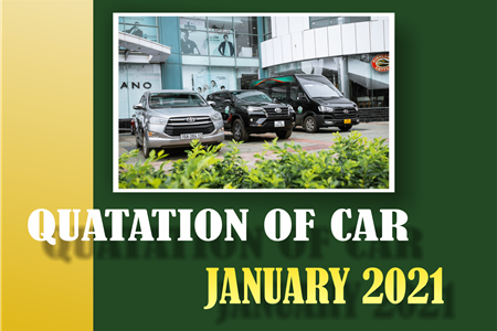 PRICE LIST OF LEXICO VEHICLES - JANUARY 2021  