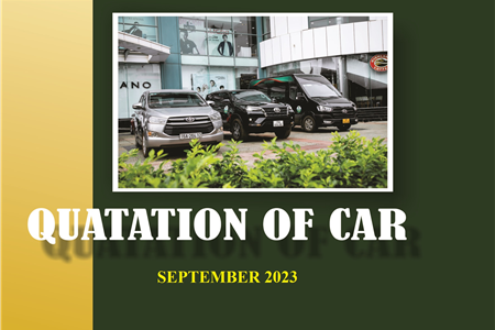 PRICE LIST OF LEXICO VEHICLES - SEPTEMBER 2023