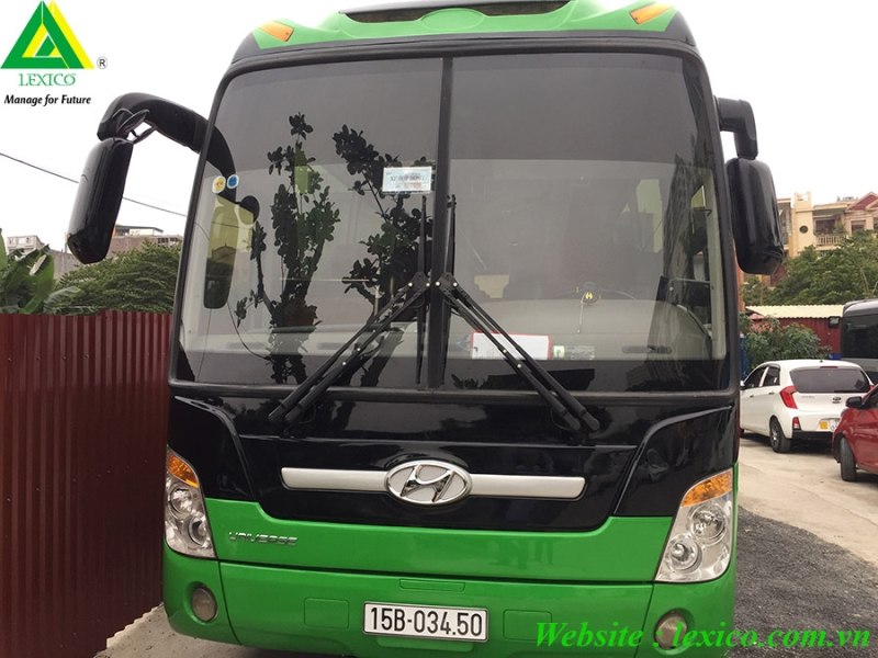 Cho thuê xe 47 chỗ theo tháng tại Hải Phòng