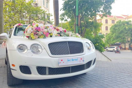 Wedding car for rent Bentley Flying Spur
